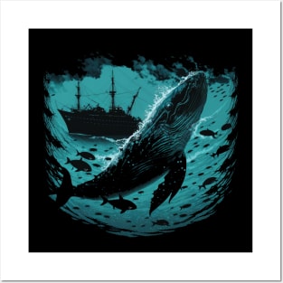 moby dick Posters and Art
